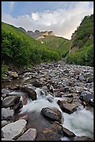 Stream, Skookum Volcano. Wrangell-St Elias National Park ( color)