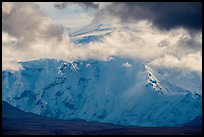 North face of Mount Blackburn. Wrangell-St Elias National Park ( color)