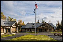 Visitor Center. Wrangell-St Elias National Park, Alaska, USA.