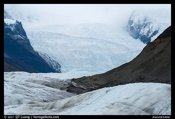 Stairway icefall. Wrangell-St Elias National Park (color)