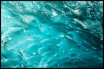 Glacier cave wall detail. Wrangell-St Elias National Park ( color)