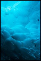 Ice cave ceiling detail. Wrangell-St Elias National Park ( color)