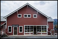 Kennecott post office reconverted into visitor center. Wrangell-St Elias National Park ( color)