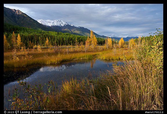 Ruth Lake. Wrangell-St Elias National Park (color)