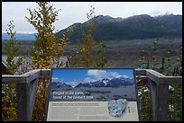 Contact zone interpretive sign, Kennicott. Wrangell-St Elias National Park ( color)
