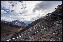 Bonanza Mine and Porphyry Mountain. Wrangell-St Elias National Park ( color)