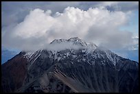 Cloud and Porphyry Mountain. Wrangell-St Elias National Park ( color)