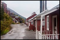 Kennecott historic mill town. Wrangell-St Elias National Park ( color)