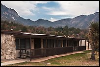 Guestrooms, Chisos Mountain Lodge. Big Bend National Park, Texas, USA.