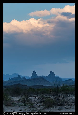 Mules Ears. Big Bend National Park (color)