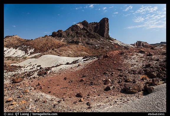 Cerro Castellan. Big Bend National Park (color)