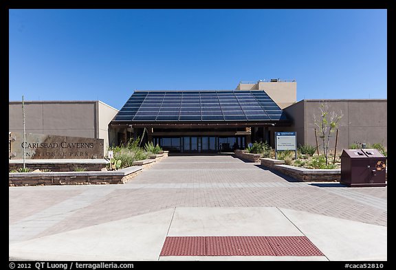 Visitor Center. Carlsbad Caverns National Park (color)