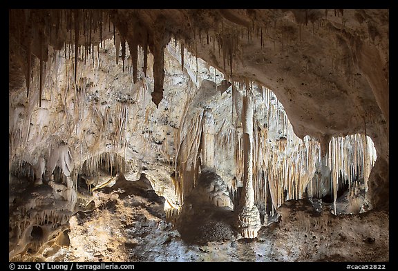 Painted Grotto. Carlsbad Caverns National Park, New Mexico, USA.