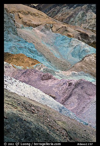 Artist's palette. Death Valley National Park (color)