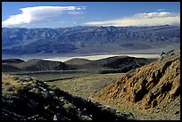 Valley viewed from foothills. Death Valley National Park, California, USA.