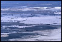 Salt flats seen from Dante's view. Death Valley National Park, California, USA. (color)