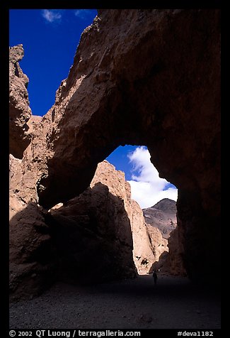 Natural bridge. Death Valley National Park, California, USA.