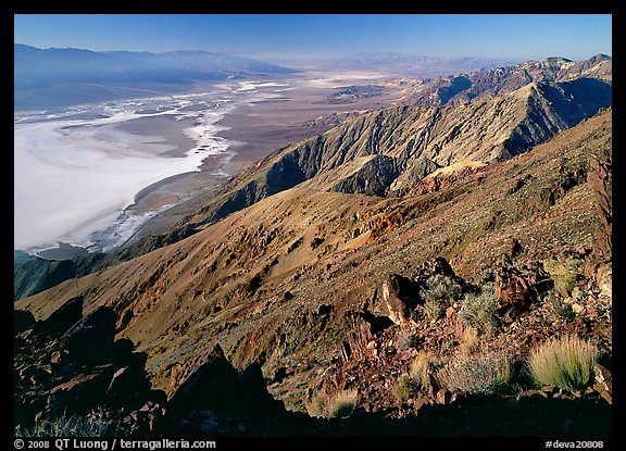 Dante's view, afternoon. Death Valley National Park, California, USA.