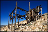 Cashier mine near Eureka mine, morning. Death Valley National Park, California, USA.