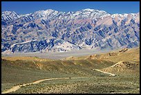 Mountains above Emigrant Pass. Death Valley National Park ( color)
