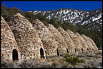 Wildrose charcoal kilns in the Panamint Range. Death Valley National Park, California, USA.