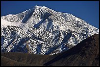 Telescope peak seen from Emigrant Pass. Death Valley National Park, California, USA.