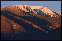 Telescope Peak at sunset. Death Valley National Park, California, USA. (color)