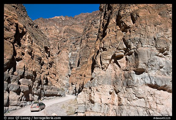 Titus Canyon Narrows. Death Valley National Park, California, USA.