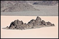 Grandstand and Racetrack playa. Death Valley National Park, California, USA.