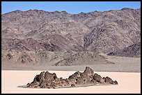 Grandstand and mountains. Death Valley National Park, California, USA.