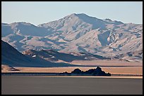 Grandstand, shadows, and mountains. Death Valley National Park ( color)