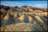 Twenty Mule Team Canyon badlands. Death Valley National Park ( color)
