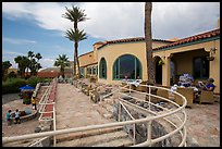 Furnance Creek Inn terrace. Death Valley National Park ( color)