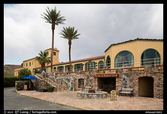 Furnance Creek Inn. Death Valley National Park (color)