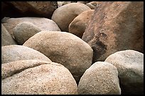 Boulders in Hidden Valley. Joshua Tree National Park, California, USA.