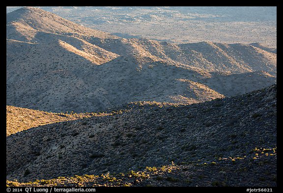 Desert hills. Joshua Tree National Park (color)