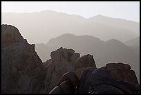 Ridges, Indian Cove. Joshua Tree National Park ( color)