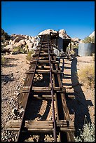 Ruined Wall Street Mill. Joshua Tree National Park ( color)