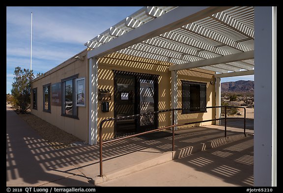 Cottonwood Visitor Center. Joshua Tree National Park, California, USA.