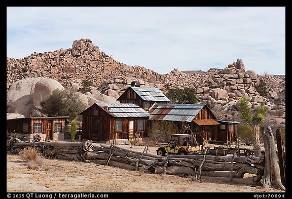 Keys Desert Queen Ranch. Joshua Tree National Park (color)