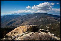 Mica Mountain from Rincon Peak. Saguaro National Park ( color)