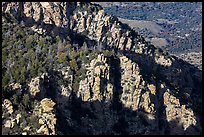 Cliffs, Rincon mountains. Saguaro National Park ( color)