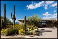 Rincon Visitor Center. Saguaro National Park, Arizona, USA.