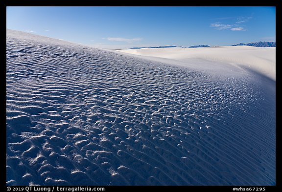 Heart of the Sands, early morning. White Sands National Park (color)