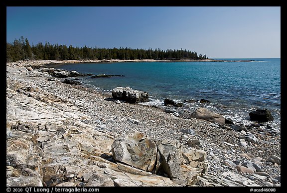 Barred Harbor, Isle Au Haut. Acadia National Park, Maine, USA.