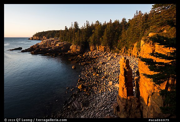 Monument Cove. Acadia National Park (color)