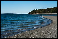 Gravel bar to Bar Harbor Island. Acadia National Park ( color)