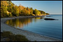 Autumn reflections, Otter Cove. Acadia National Park ( color)