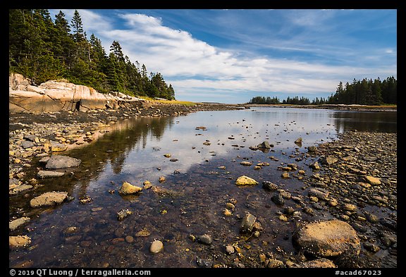 East Pond, low tide. Acadia National Park (color)