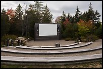 Amphitheater, Schoodic Woods Campground. Acadia National Park, Maine, USA.